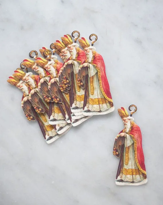 Saint Nicolas à découper/scrapbooking 