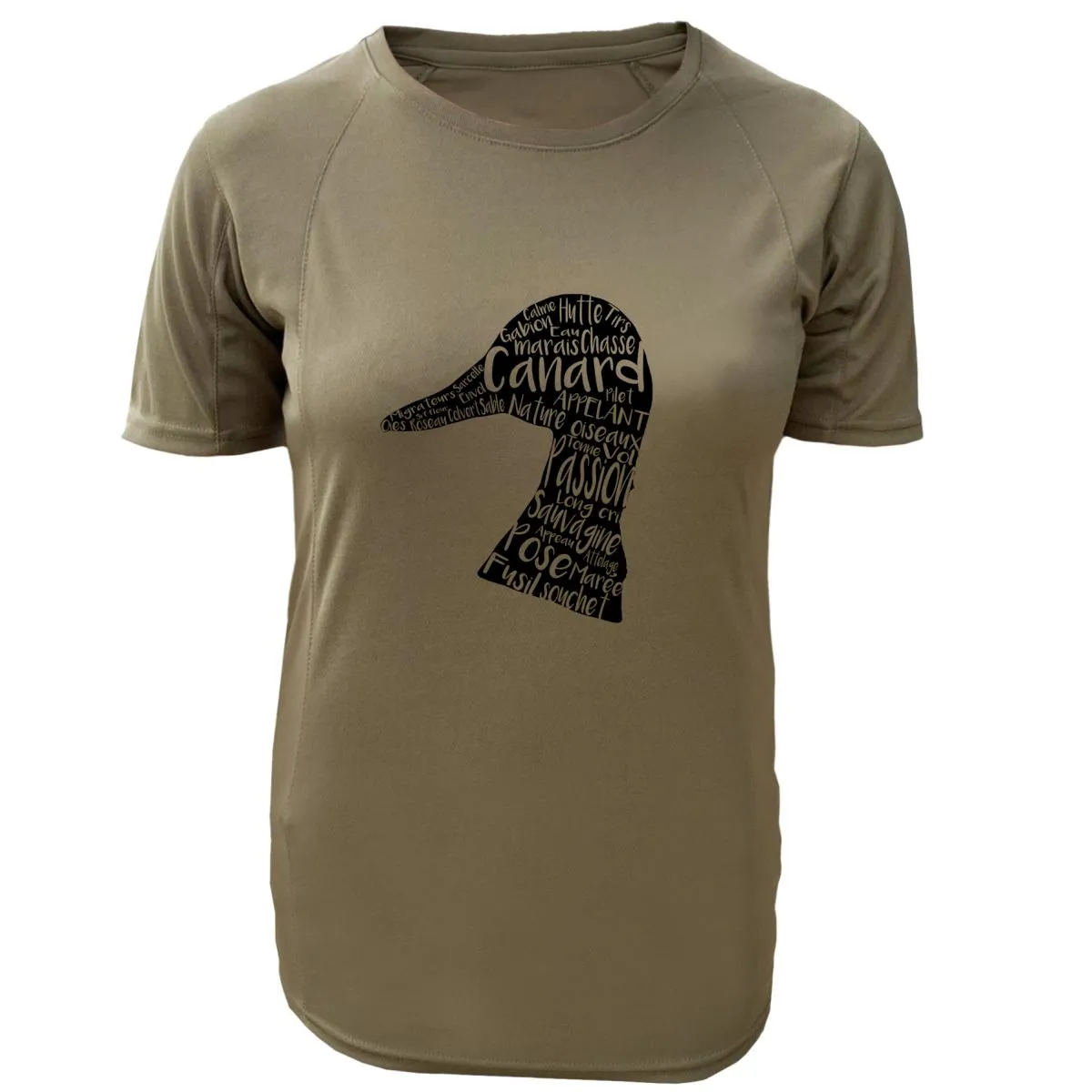 Tee-shirt Chasseresse – Canard