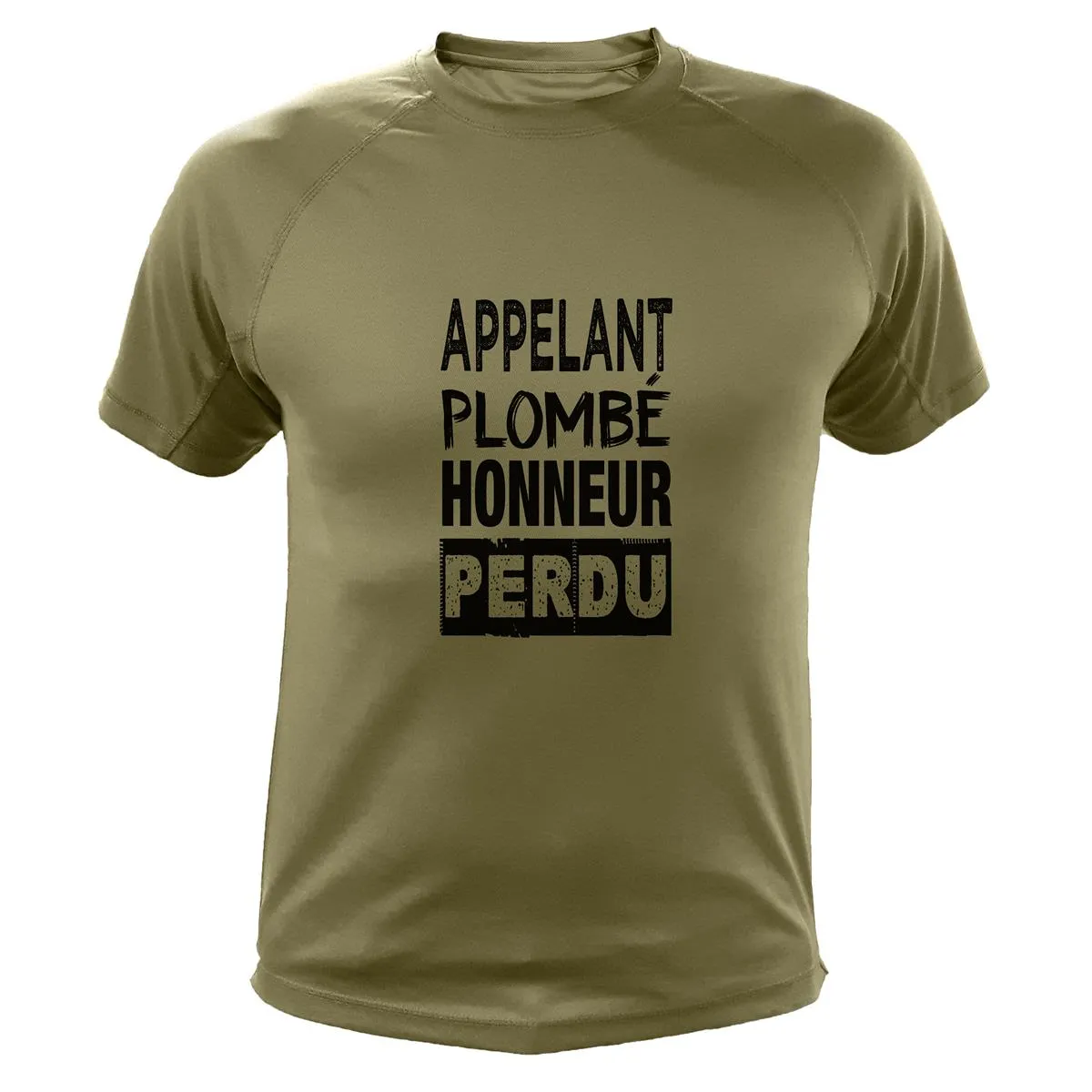 Tee shirt de chasse – Appelant plombé, Honneur perdu