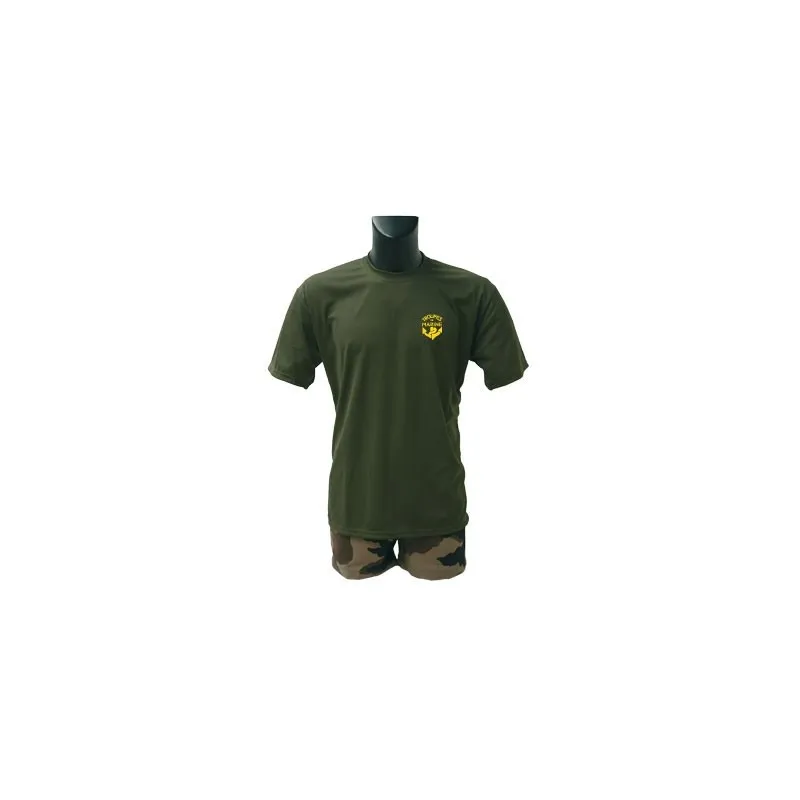 tee-shirt militaire coolmax sérigraphié TDM