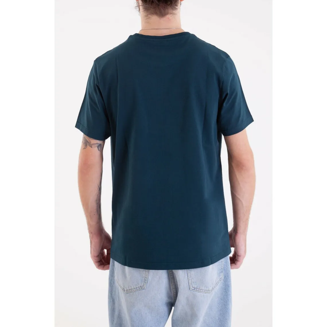 Tee-shirt NAGANO - Bleu canard  en coton | 3 Suisses